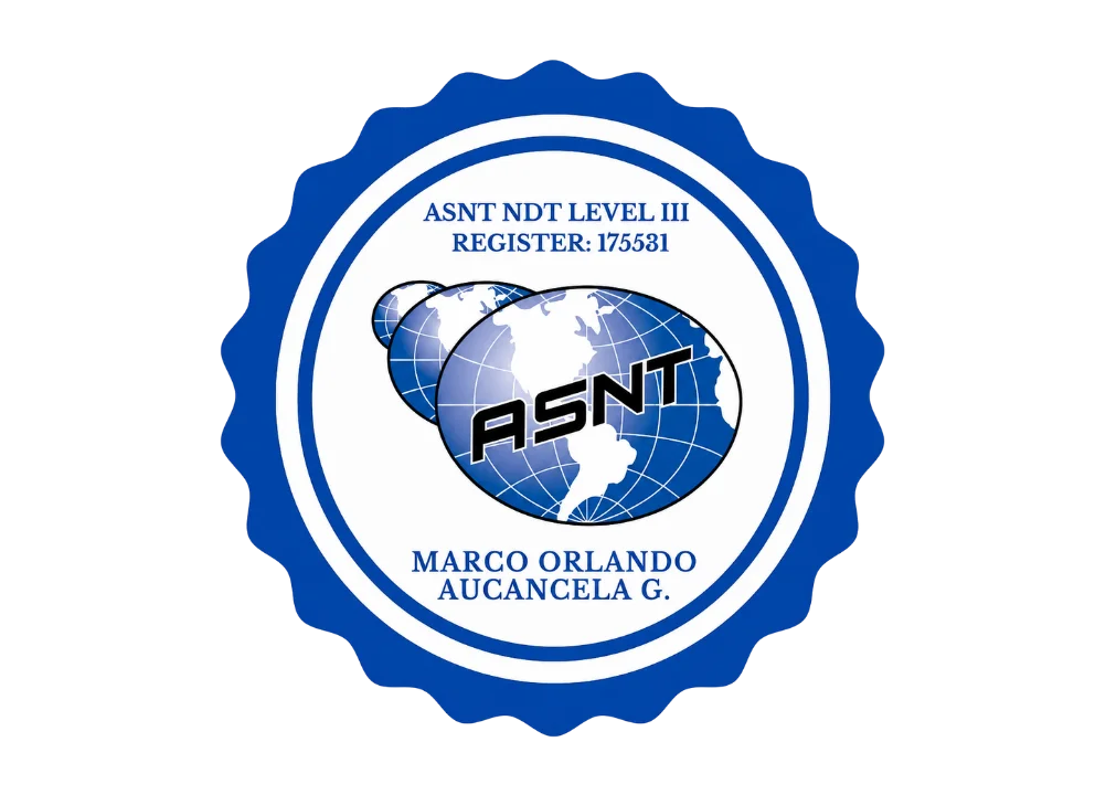 ASNT Nivel III, UT, VT, MT y PT